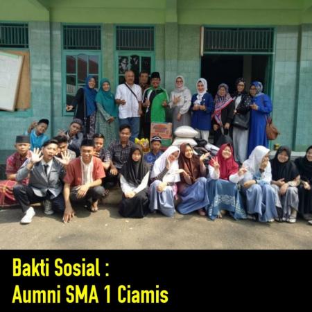 BAKTI SOSIAL ALUMNI SMAN 1 CIAMIS