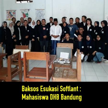 BAKTI SOSIAL ESUKASI SOFTLANT Mahasiswa DHB Bdg