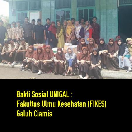 BAKTI SOSIAL UNIGAL (FIKES)